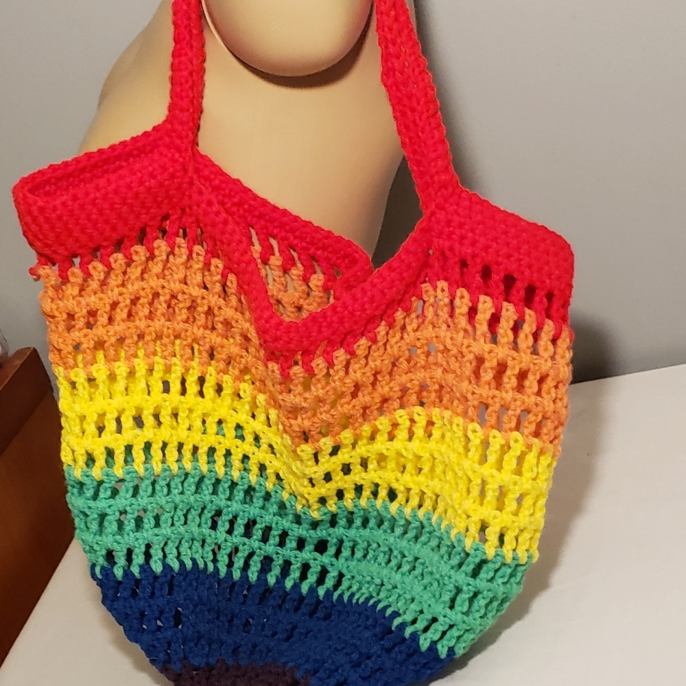🌈 Show Your Pride With This Hand made Bag